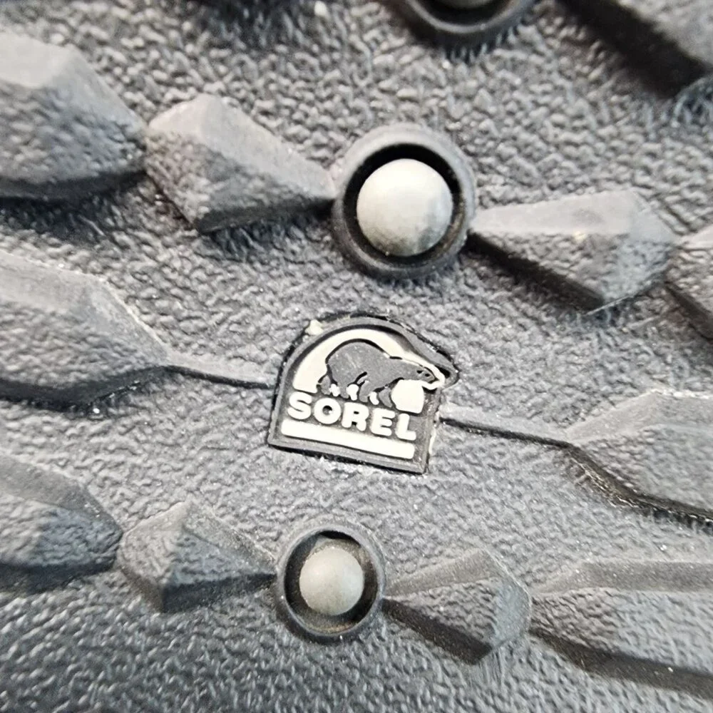 Sorel Shoes Womens Size 9 Maribel Black Suede Winter Boots